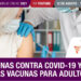 Vacunas contra Covid-19 y otras vacunas para adultos