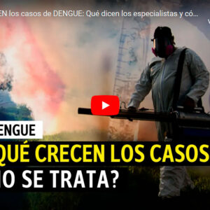 Dengue: Dr. Pablo Bonvehí, miembro de la Fudación habló con Clarín.com Dengue: Dr. Pablo Bonvehí, miembro de la Fudación habló con Clarín.com